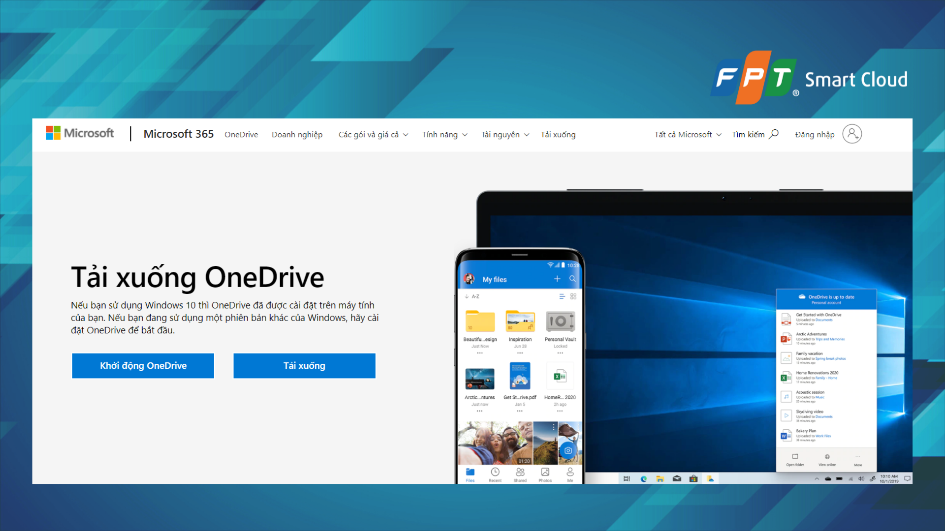 OneDrive là gì? Cách cài đặt và sử dụng OneDrive mới nhất