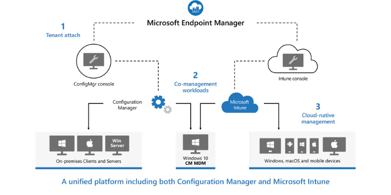 Dịch vụ quản lý thiết bị đầu cuối của Microsoft