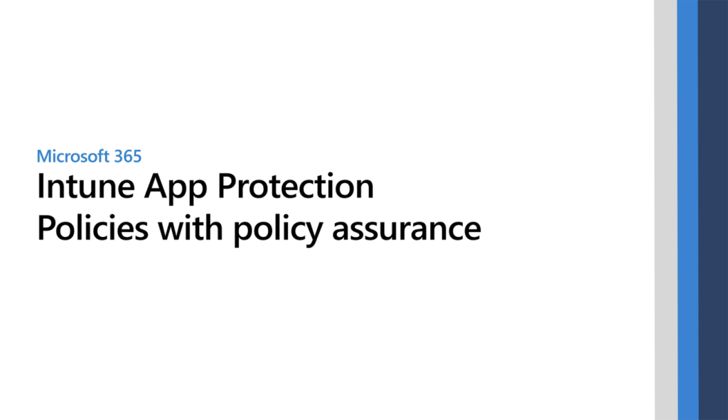 Tổng quan Intune App Protection Policy - Microsoft for Business - FPT ...