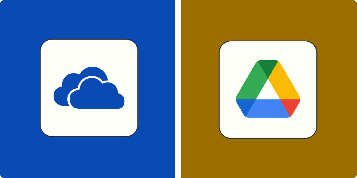 Google Drive và OneDrive đều là dịch vụ lưu trữ đám mây 