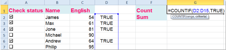 Checkbox trong Excel: Tổng hợp các cách tạo và chỉnh sửa