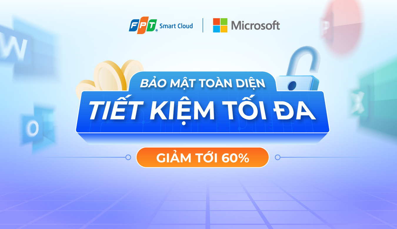 Ưu đãi khủng lên tới 60% với Microsoft 365 cho doanh nghiệp